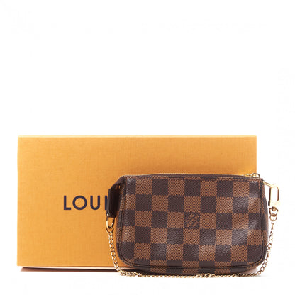 Louis Vuitton Damier Ebene Mini Pochette Accessories 8 of 8