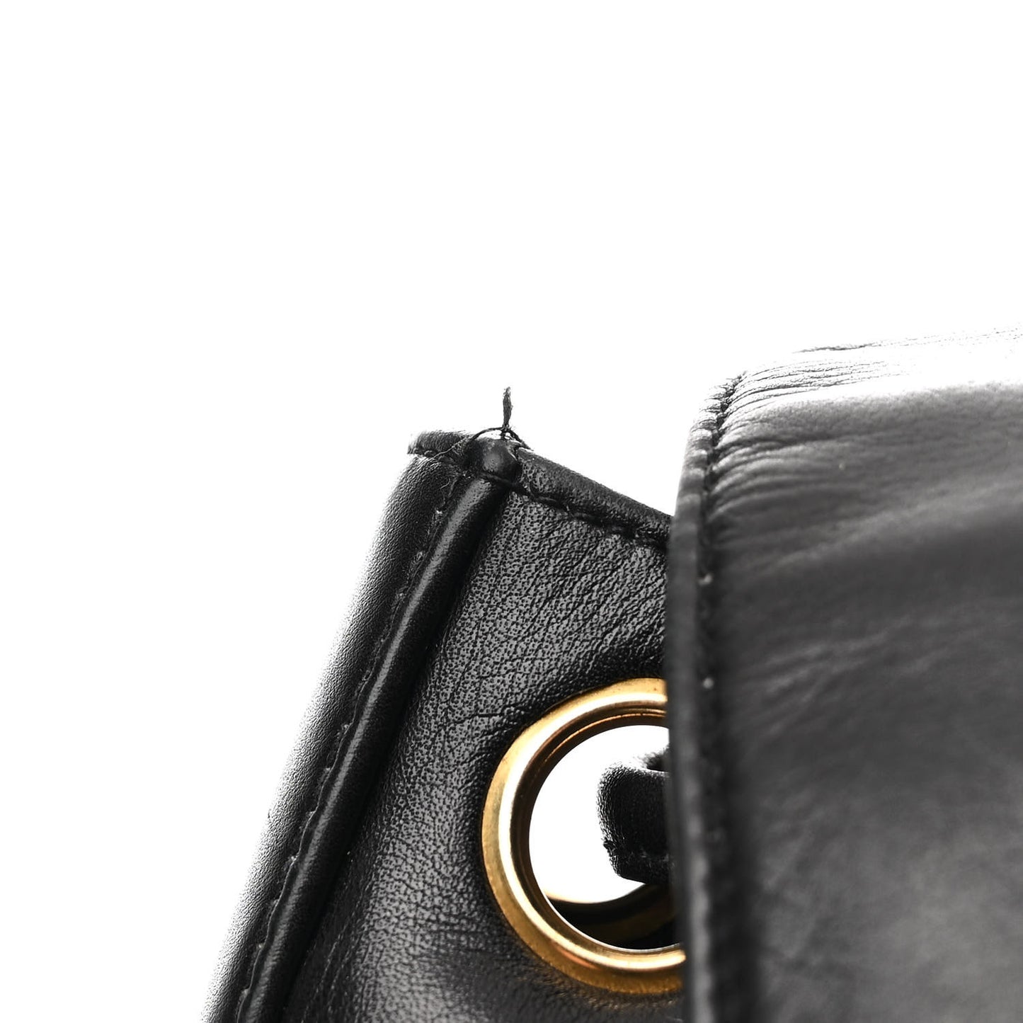 Lambskin Wool Quilted Drawstring Sling Backpack Black Grey
