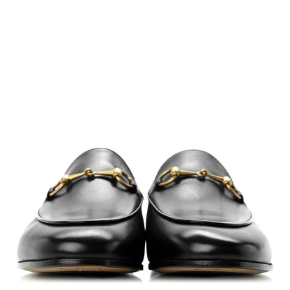 Gucci Calfskin Womens Jordaan Loafers 39 Black 3 of 10