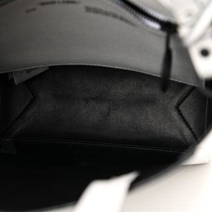 Off-White Calfskin Sculpture Tote Bag White 6 of 18