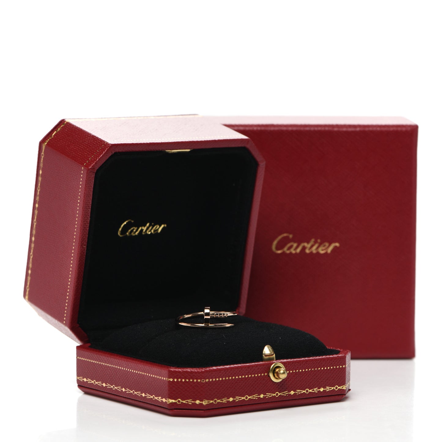 18K Pink Gold Small Juste Un Clou Ring 55 7.25