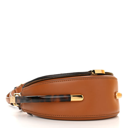 Fendi Vitello King Plexiglass Moonlight Shoulder Bag Cuoio 4 of 11