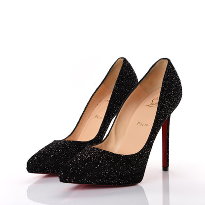 Christian Louboutin Crosta Meteor Pigalle Plato 120 Pumps 41 Black 2 of 8