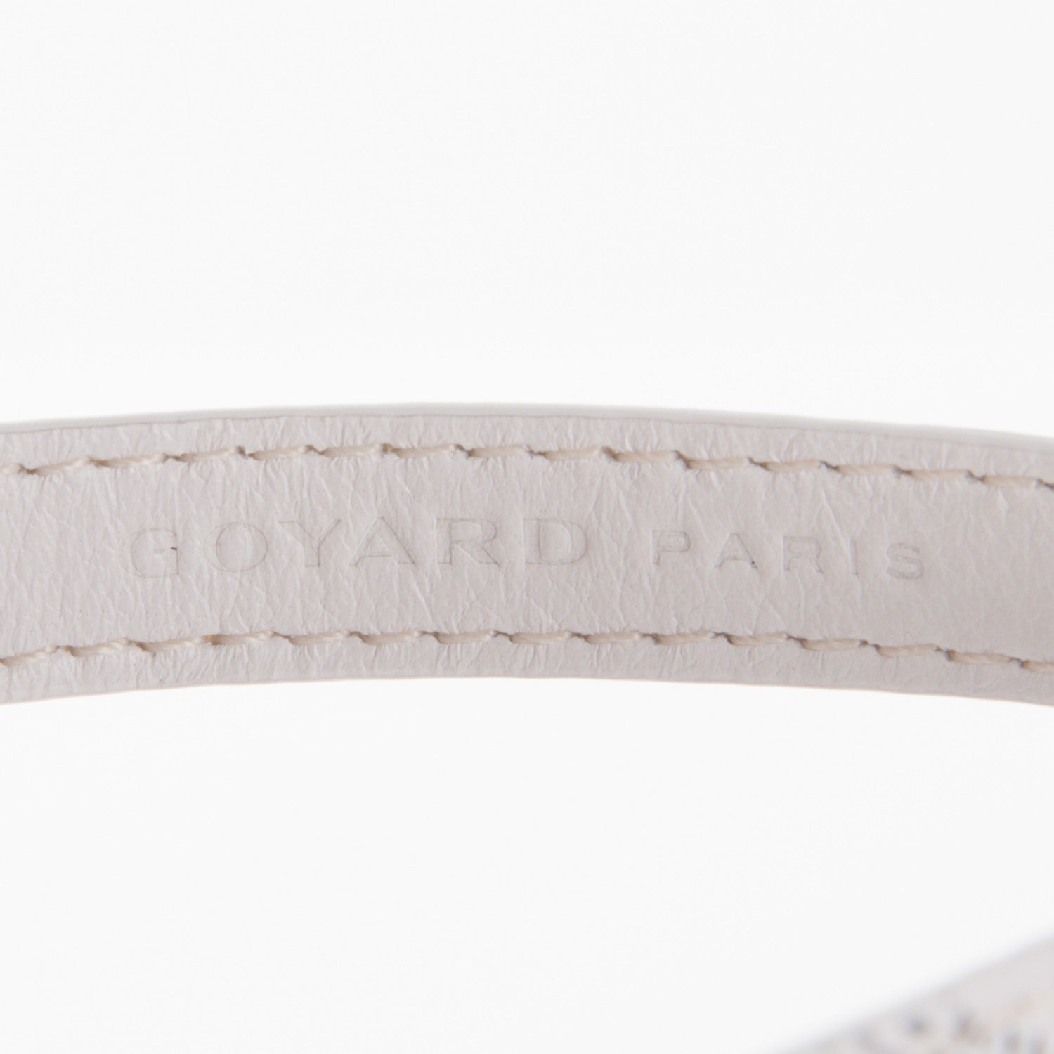 Goyard Goyardine Sesame Key Holder White 6 of 6