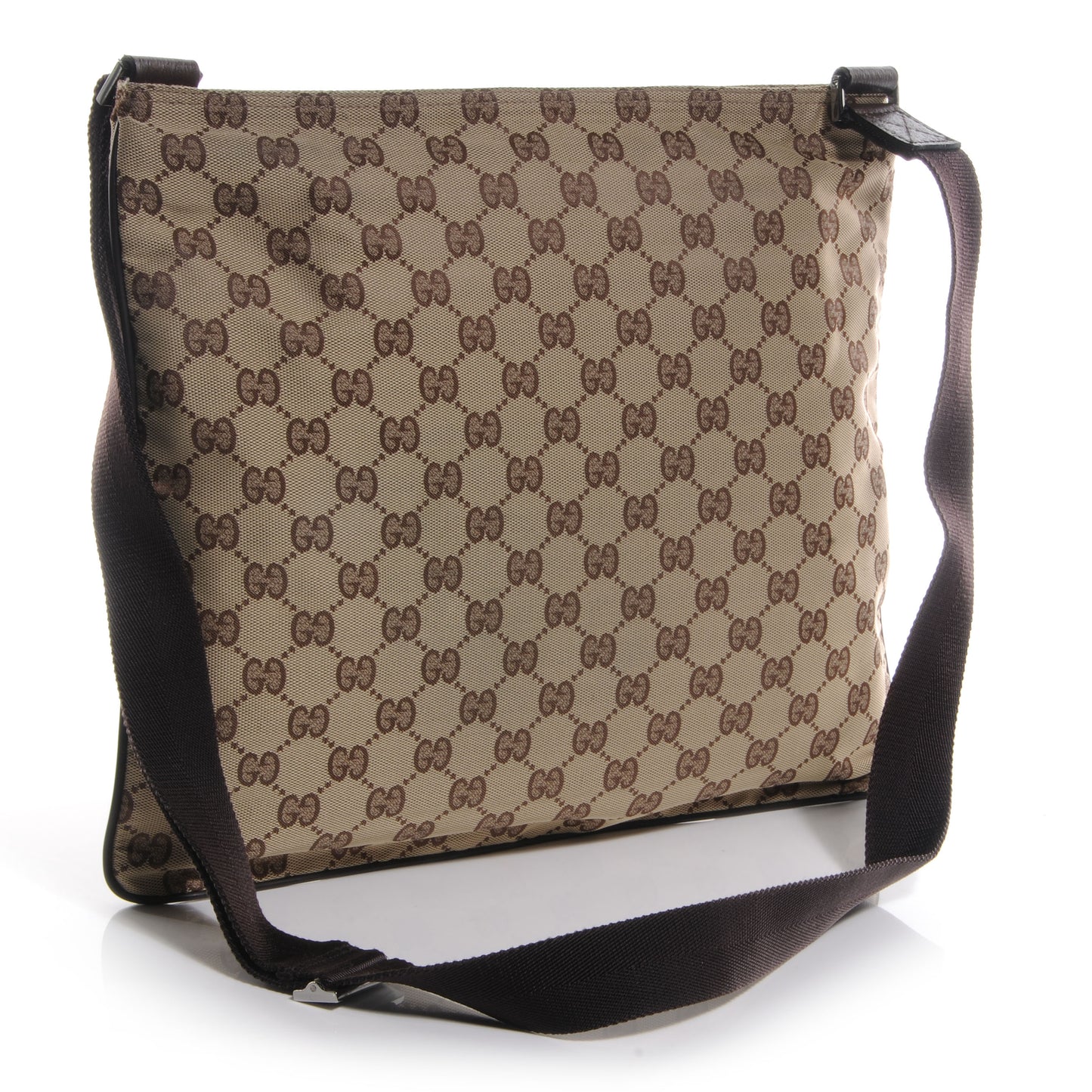 Monogram Messenger Bag Brown