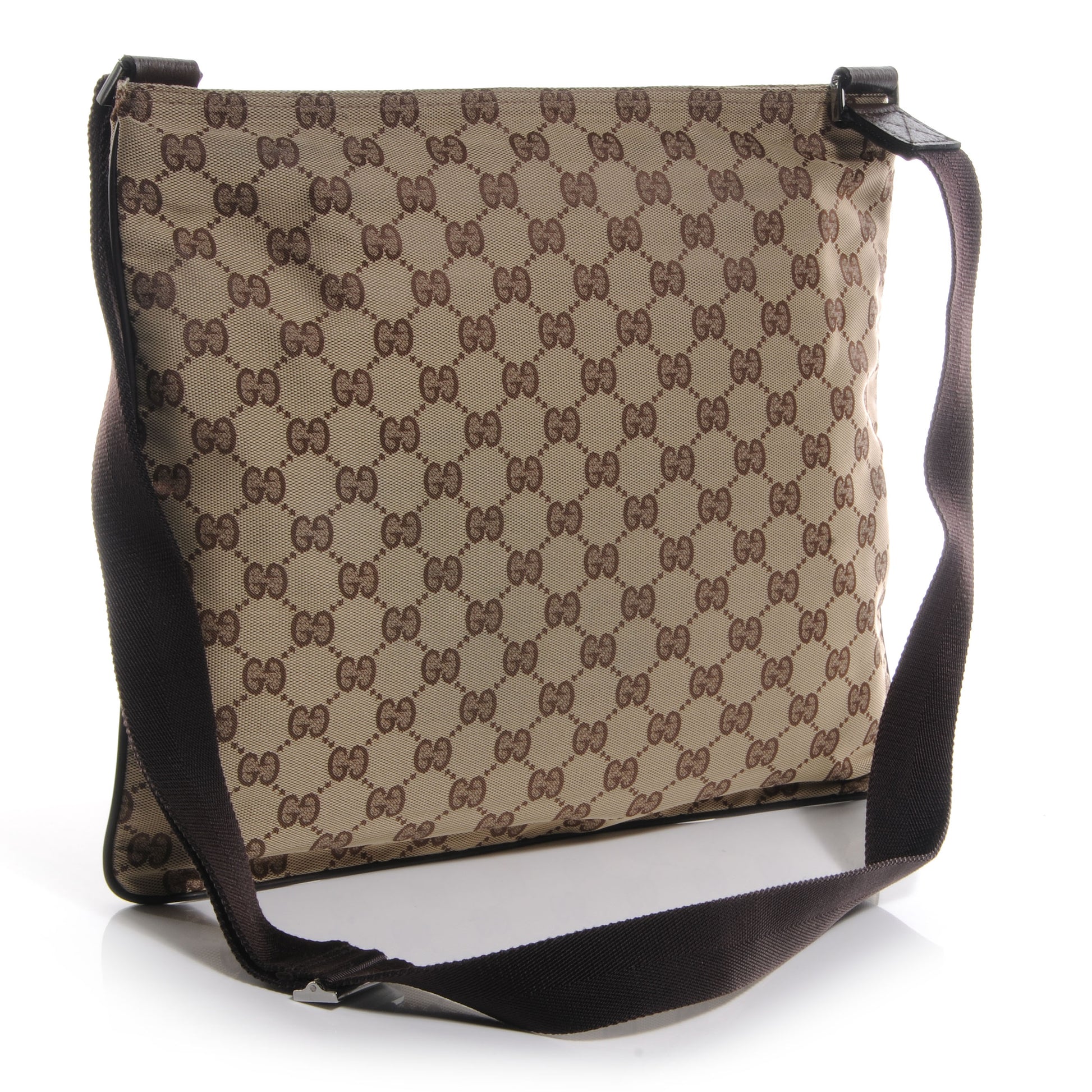 Gucci Monogram Messenger Bag Brown 3 of 7