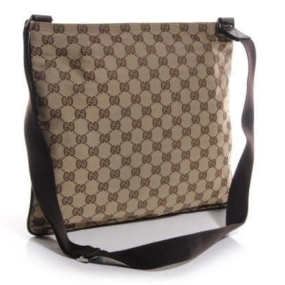 Gucci Monogram Messenger Bag Brown 3 of 7