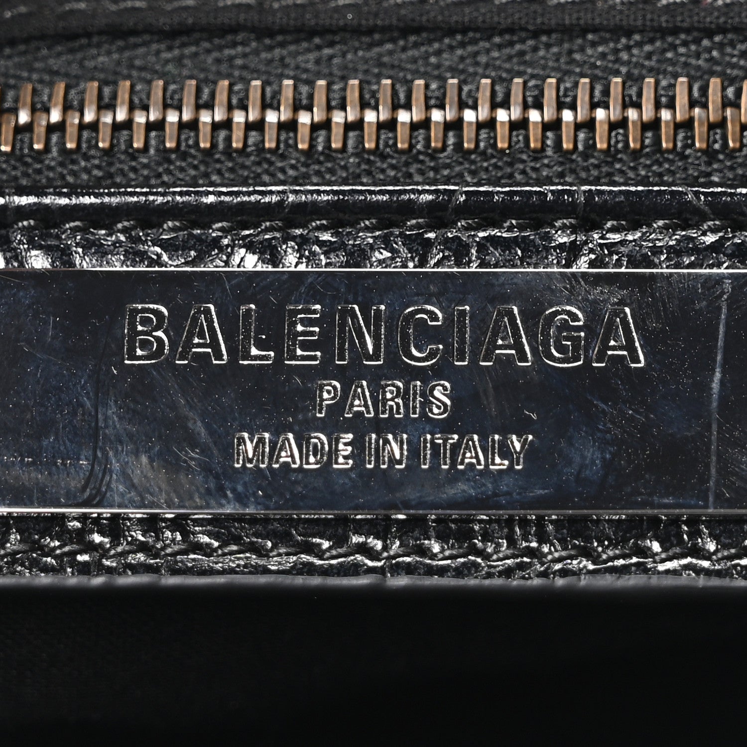 Balenciaga Agneau Arena Classic Hardware Le City Mini Black 6 of 10