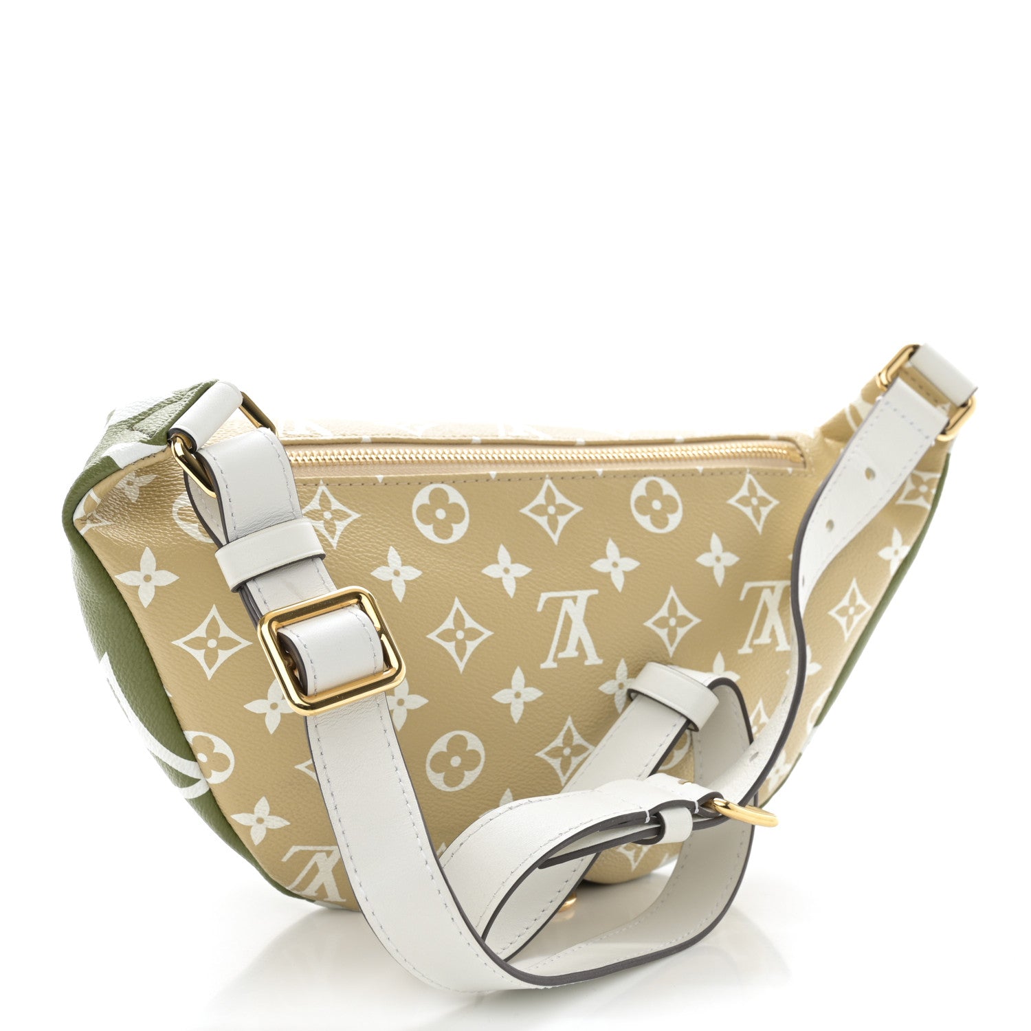 Louis Vuitton Monogram Giant Bumbag Kaki Beige 3 of 11