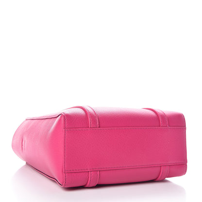 Balenciaga Calfskin XXS Everyday Tote Rose Magenta Black 4 of 13