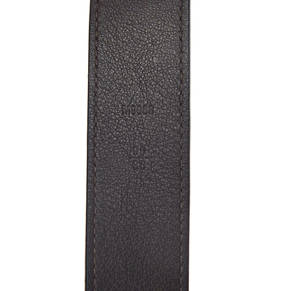Louis Vuitton Calfskin LV Montana Belt 90 36 Black 4 of 7