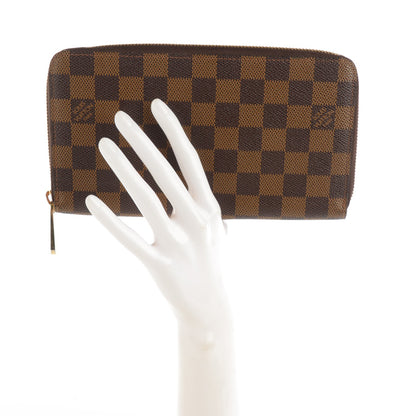Louis Vuitton Damier Ebene Zippy Organizer Wallet 2 of 7