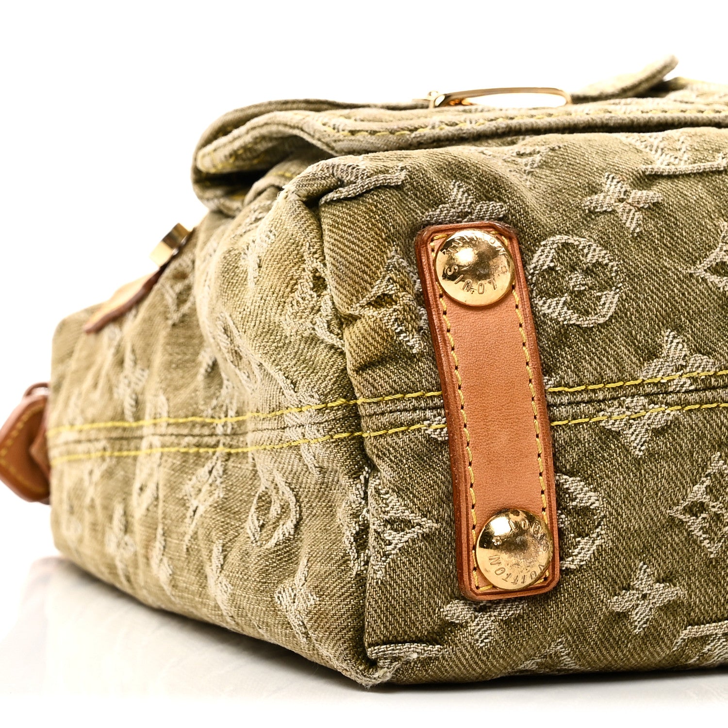 Louis Vuitton Monogram Denim Baggy PM Lichen 8 of 10
