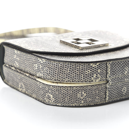 Hermes Lizard Mosaique Au 24-17 Ombre Vert Fonce 6 of 10
