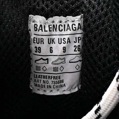 Balenciaga Fabric Mesh Womens Triple S Mule Sneakers 39 Black 9 of 9