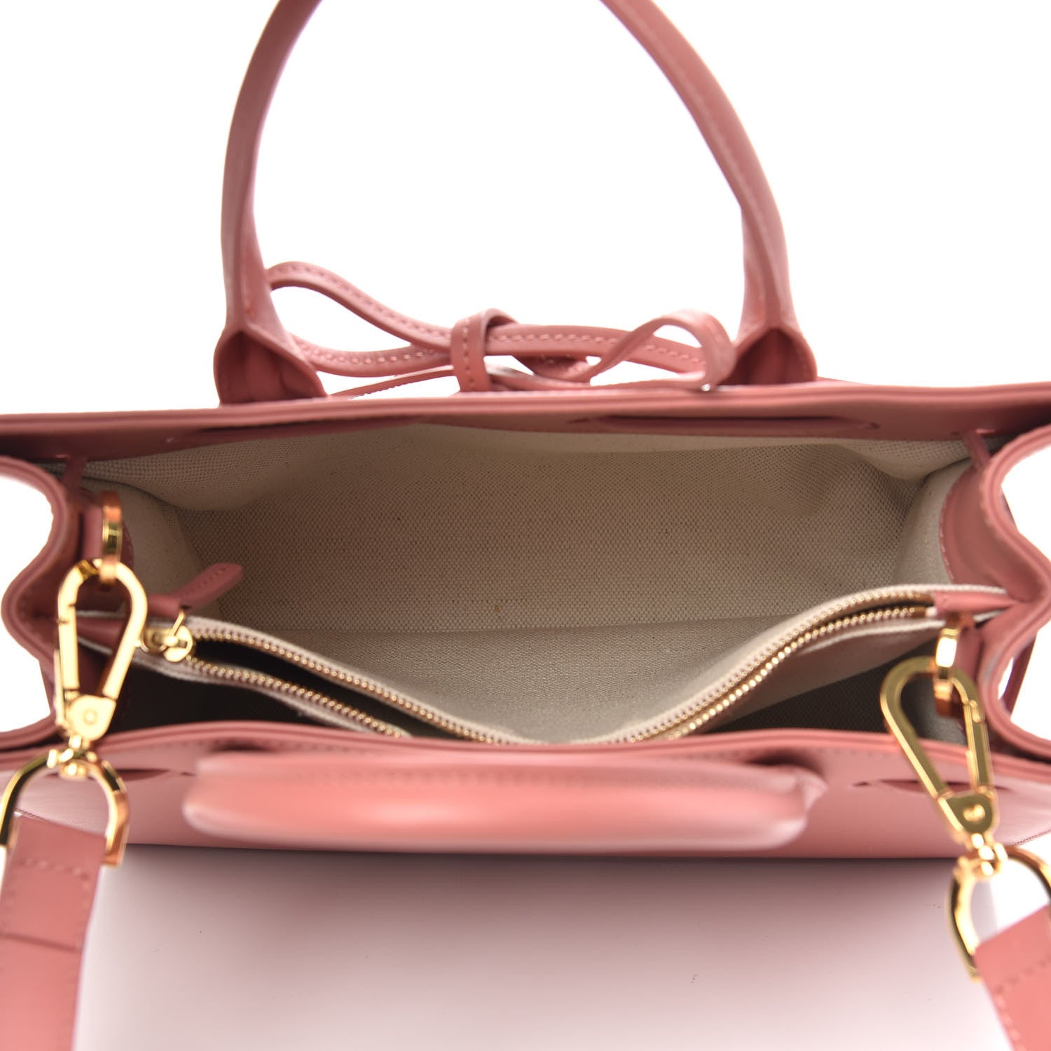 Mansur Gavriel Calfskin Mini Sun Bag Blush 6 of 12