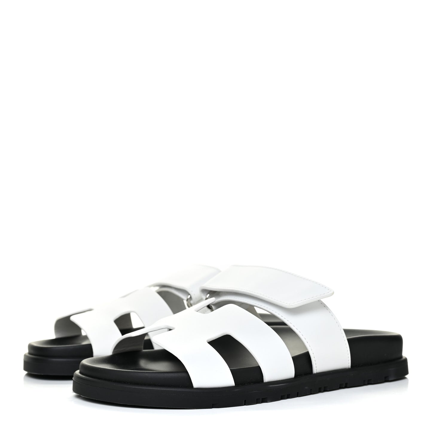 Calfskin Womens Chypre Sandals 35.5 White