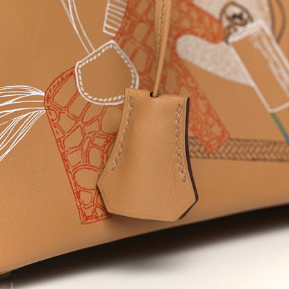 Hermes Swift In & Out Birkin 25 Biscuit 33 of 35