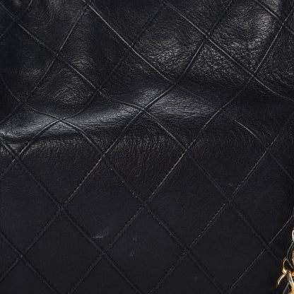 Chanel Lambskin Double Stitched Tote Black 11 of 15