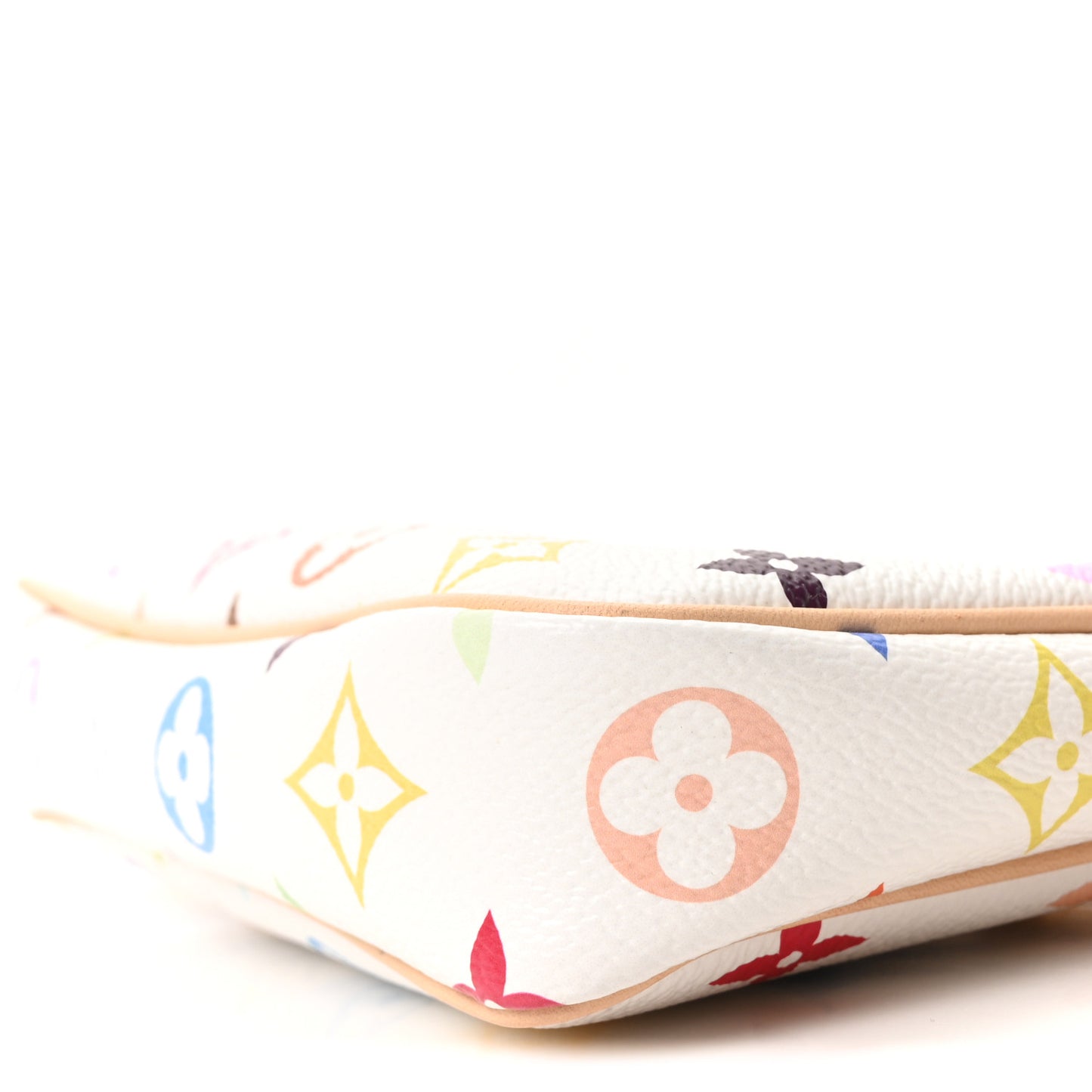 LV X TM Monogram Multicolor Pochette Accessories White