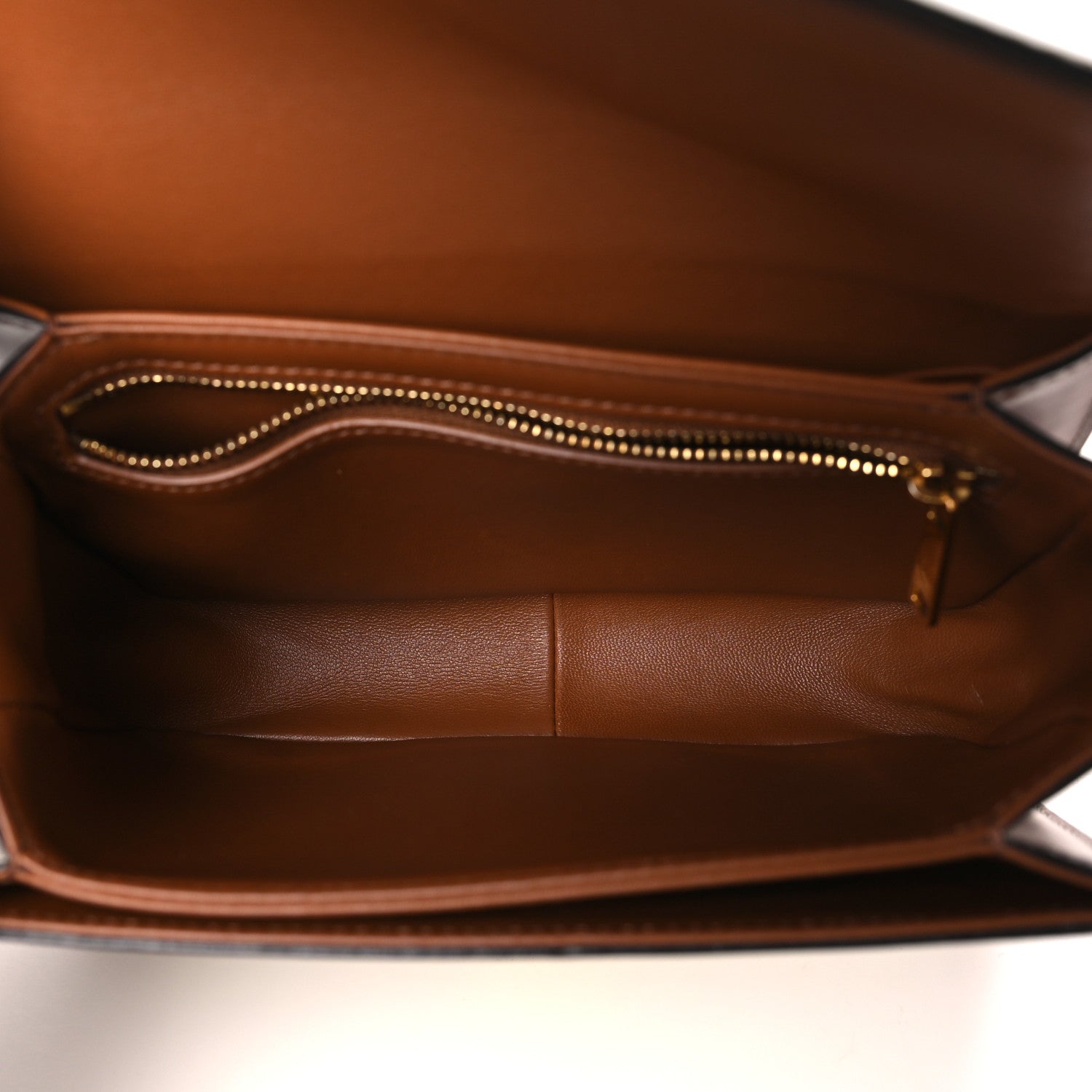 Celine Calfskin Triomphe Canvas Teen Triomphe Bag White 5 of 11