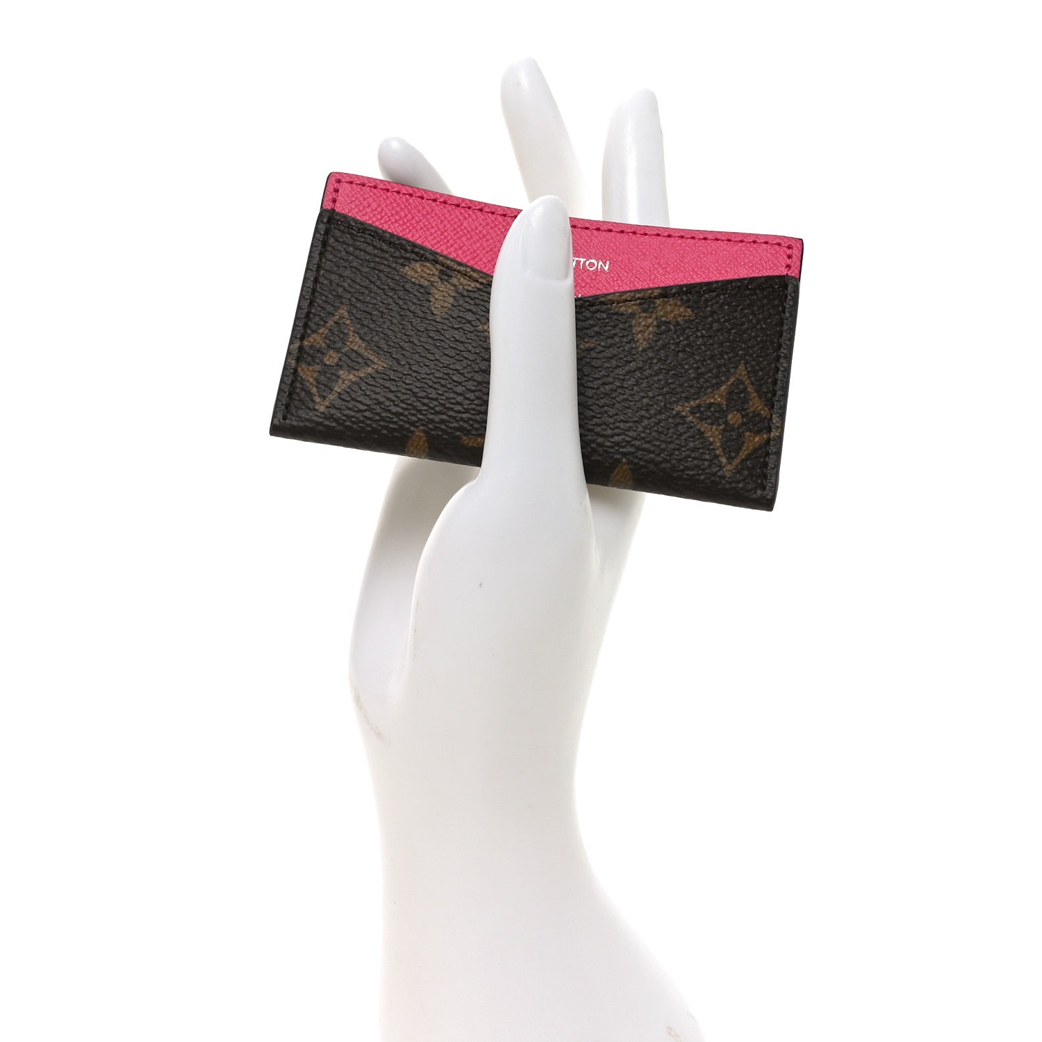 Louis Vuitton Monogram Kirigami Card Holder Insert Pondichery Pink 2 of 6