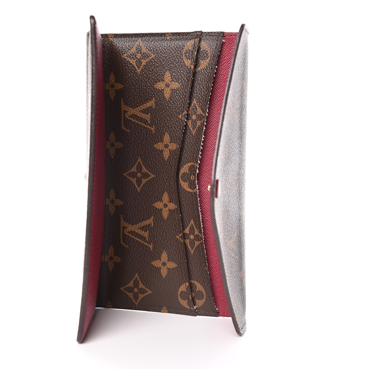 Monogram Josephine Wallet Fuchsia