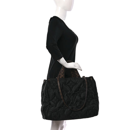 Louis Vuitton Econyl Monogram Pillow Giant Onthego GM Black 2 of 9