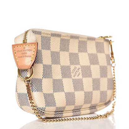 Louis Vuitton Damier Azur Mini Pochette Accessories 3 of 9