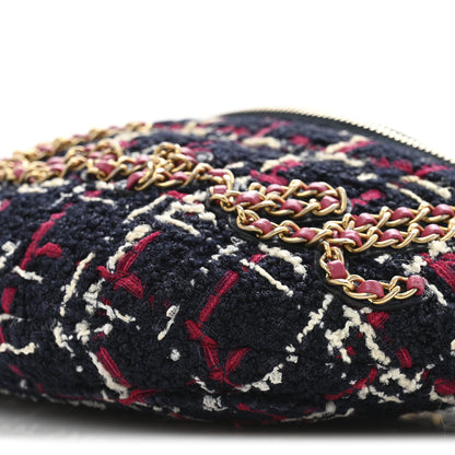 Chanel Tweed Quilted Chain 20s Signe Waist Bag Multicolor 10 of 13