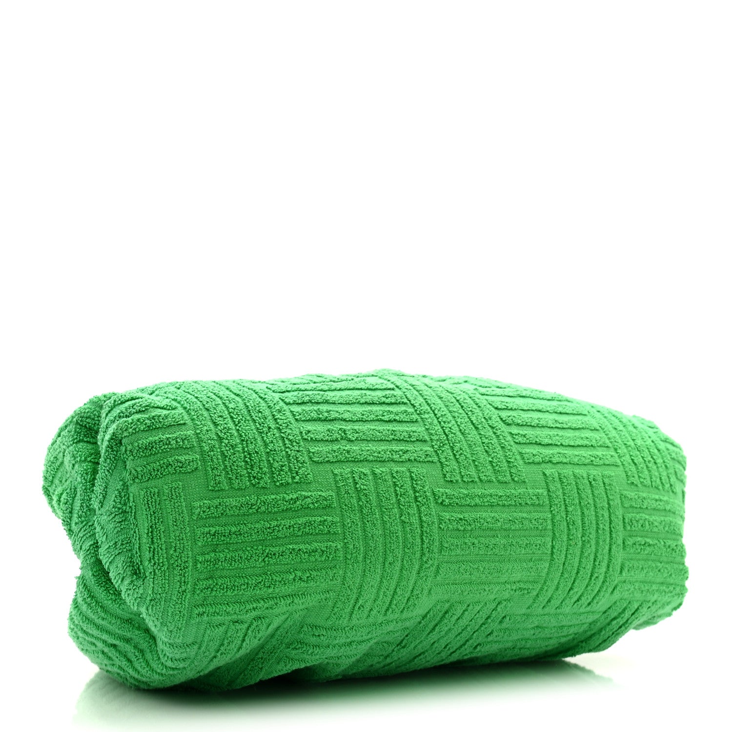 Bottega Veneta Sponge Fabric The Pouch Clutch Grass 4 of 10