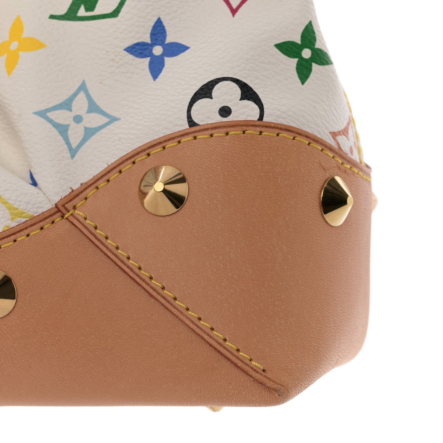 Monogram Multicolor Judy MM White