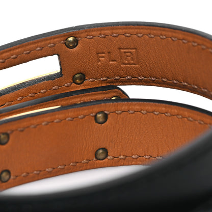 Hermes Box Kelly Double Tour Bracelet S Black 4 of 4