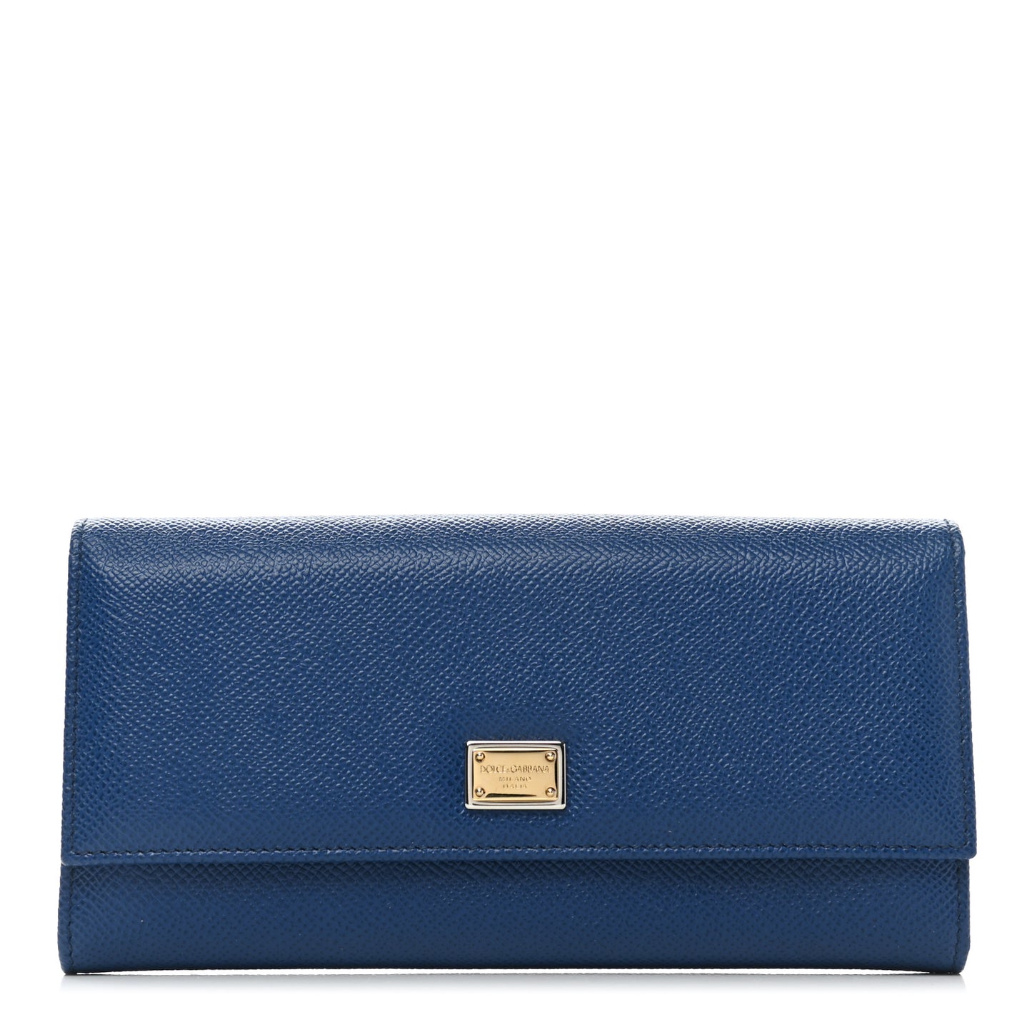 Dauphine Continental Flap Wallet Blue