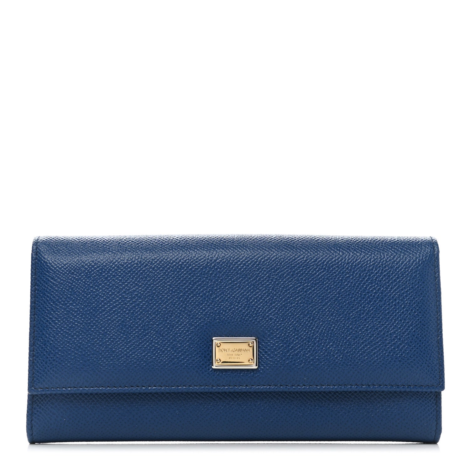 Dolce & Gabbana Dauphine Continental Flap Wallet Blue 1 of 8