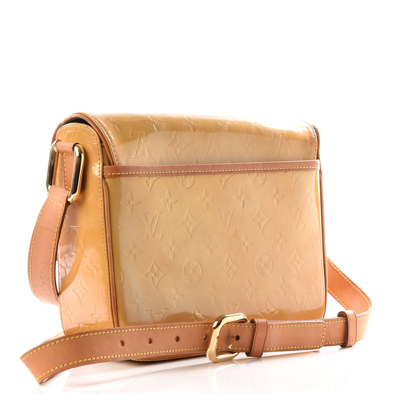 Louis Vuitton Vernis Christie GM Beige 2 of 16