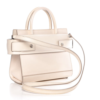 Givenchy Smooth Calfskin Mini Horizon Satchel Off White 3 of 8