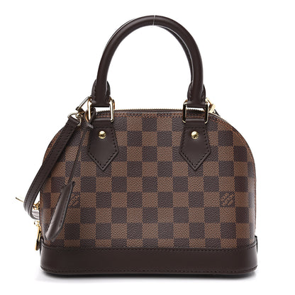 Louis Vuitton Damier Ebene Alma BB 1 of 7