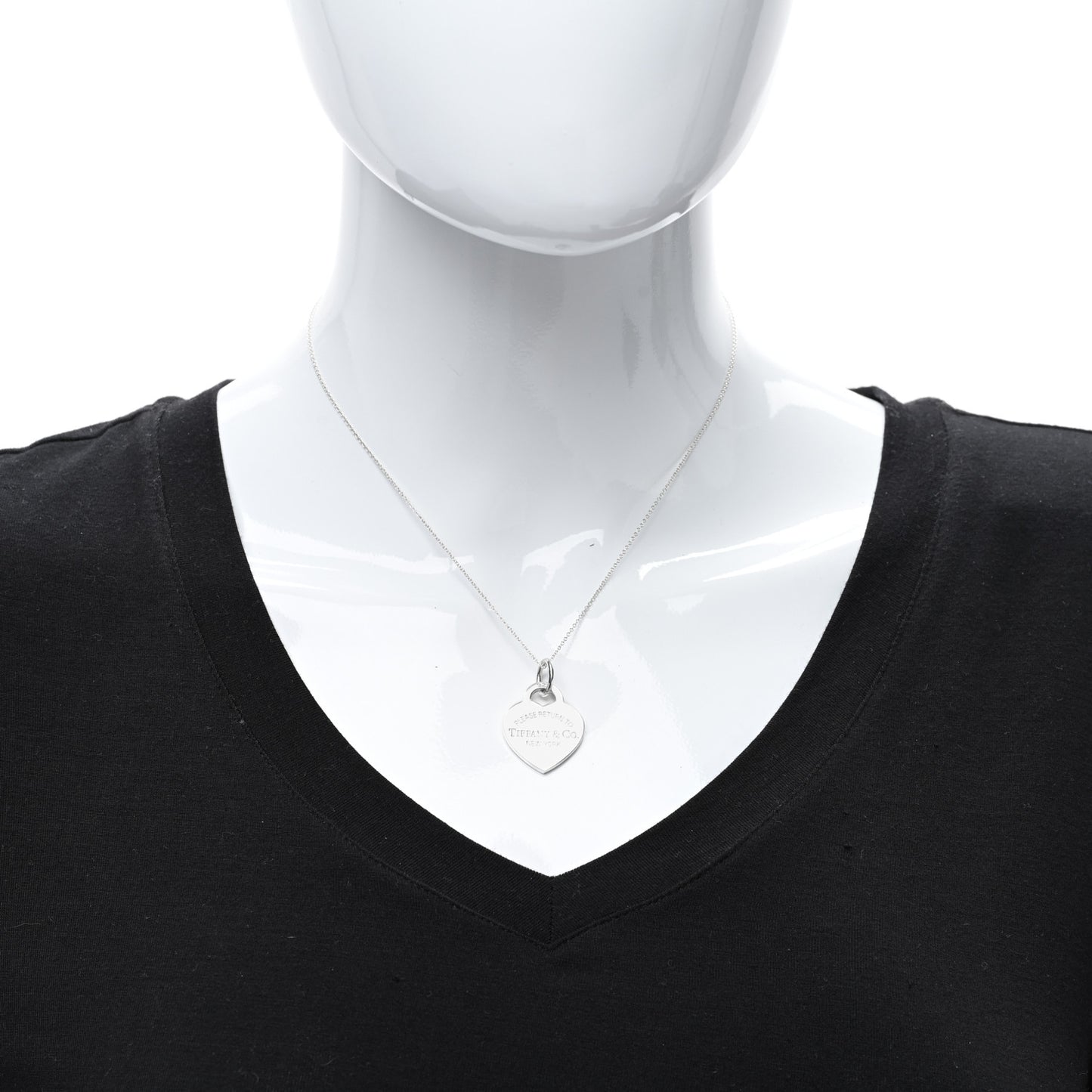Sterling Silver Return To Tiffany Heart Pendant Necklace