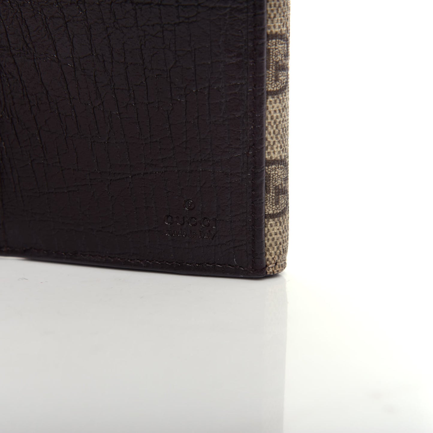 GG Plus Monogram Ladies GG Continental Wallet Beige Ebony Cocoa