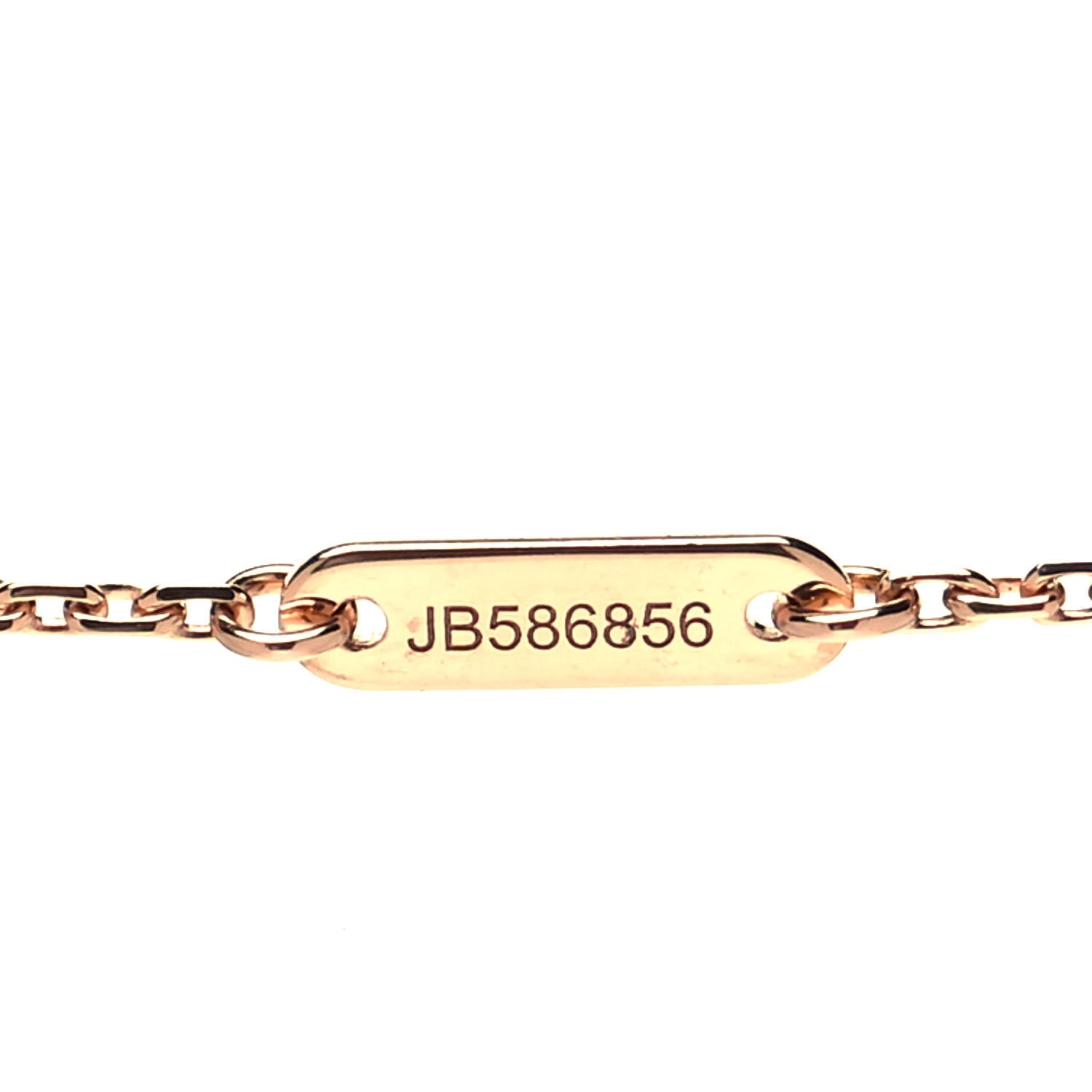 Van Cleef & Arpels 18K Rose Gold Sweet Alhambra Pendant Necklace 4 of 6