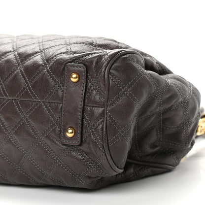 Marc Jacobs Calfskin Quilted Stam Brown 5 of 21