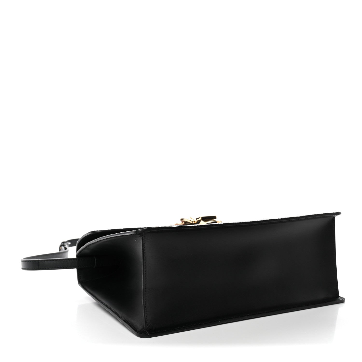 Gucci Guccissima Signature Medium Sylvie Top Handle Bag Black 4 of 10