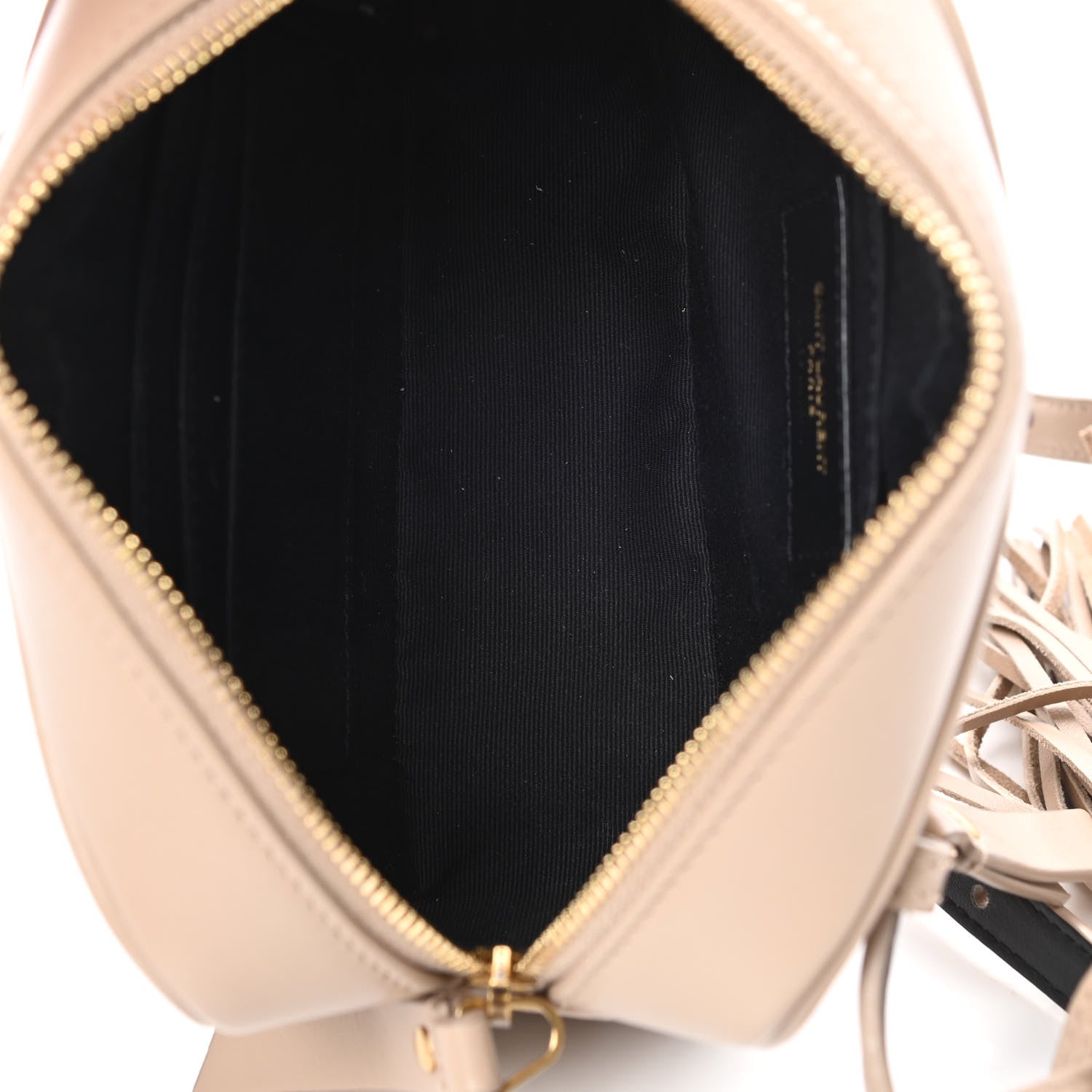 Saint Laurent Calfskin Matelasse Monogram Lou Belt Bag Latte 5 of 10