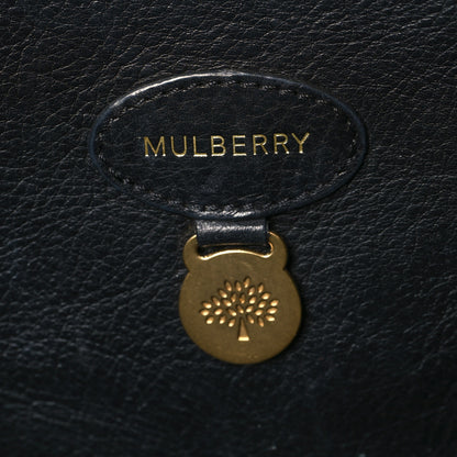 Mulberry Small Classic Grain Bayswater Black 6 of 9