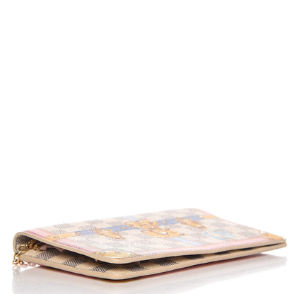 Louis Vuitton Damier Azur Summer Trunks Pochette Weekend 4 of 7