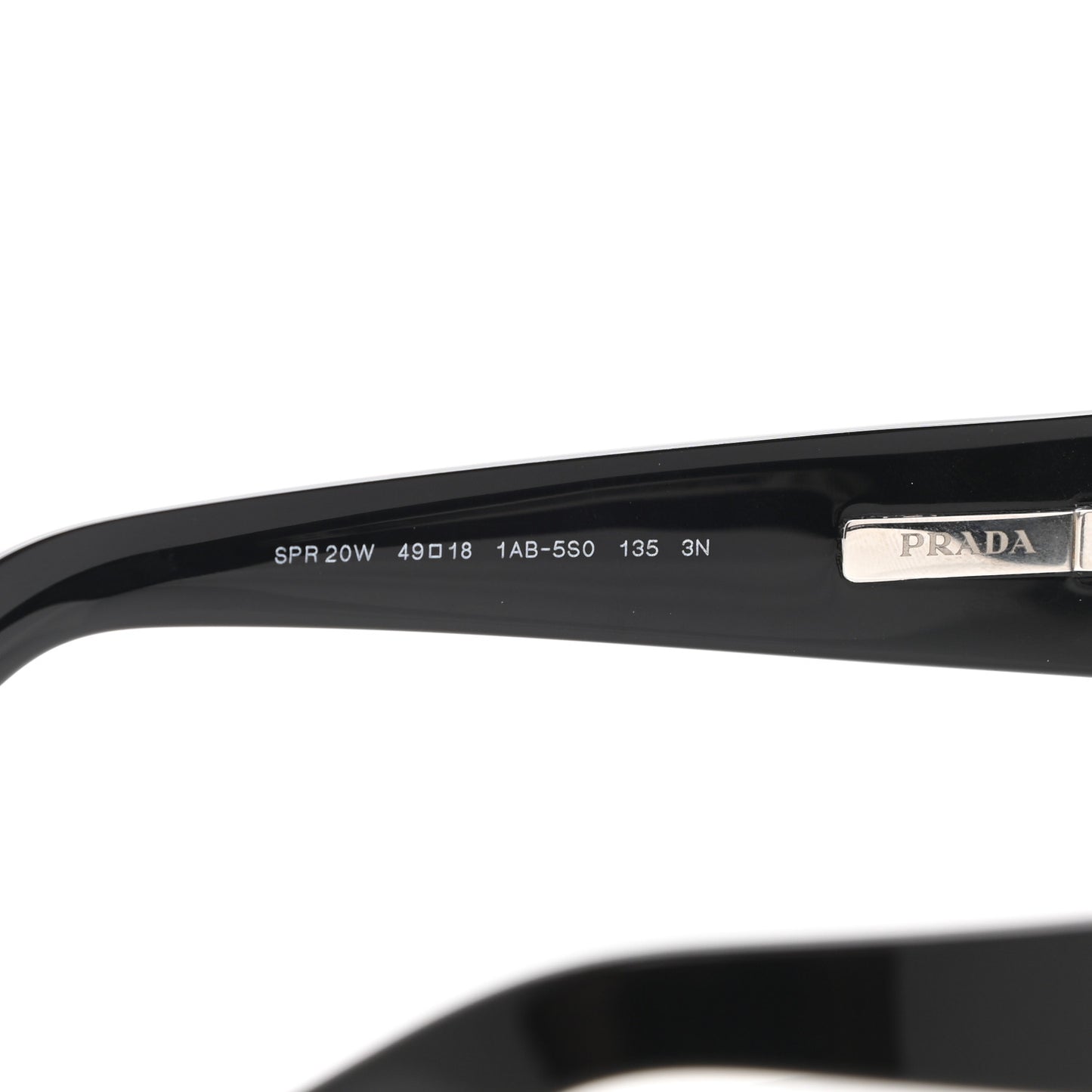 Acetate Sunglasses SPR 20W Black