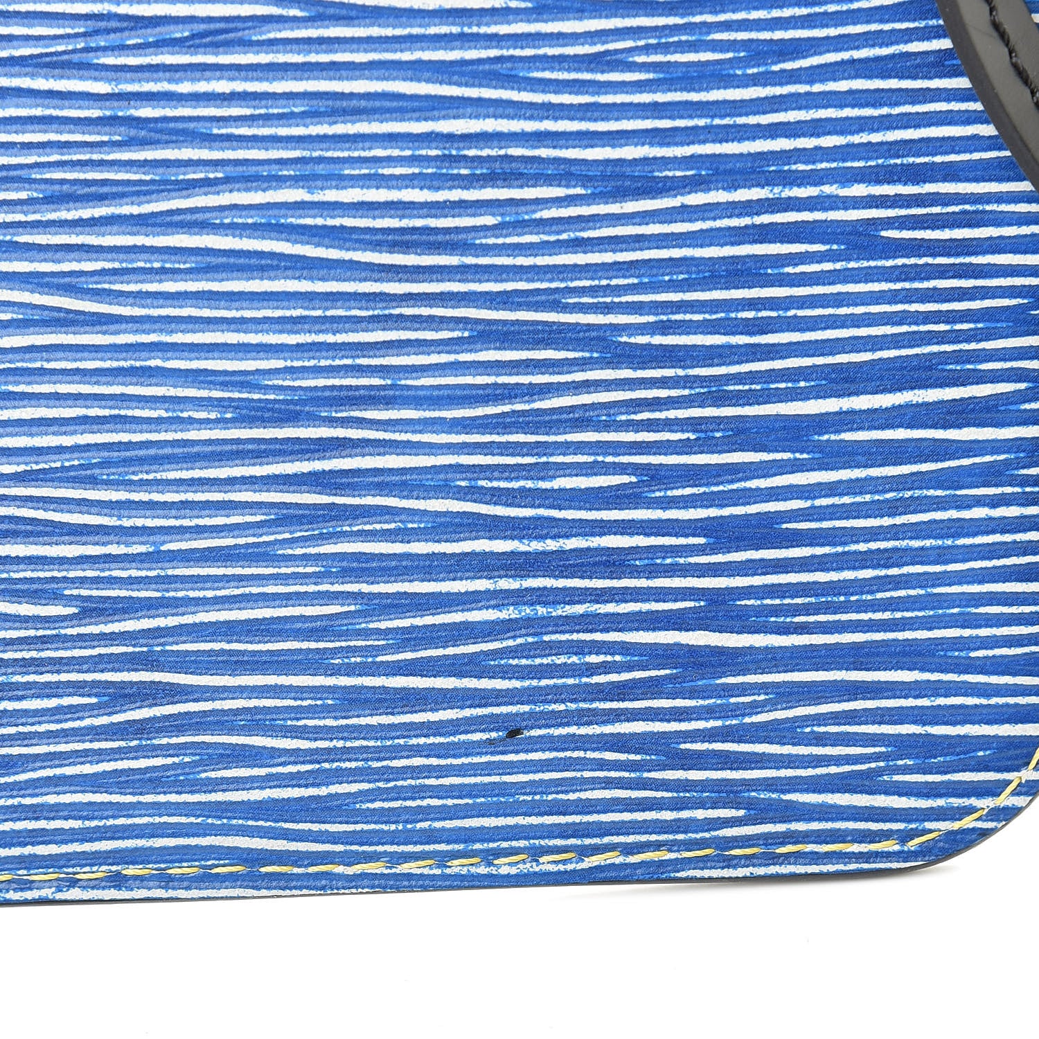 Louis Vuitton Epi Neverfull Pochette MM Denim Light 8 of 8