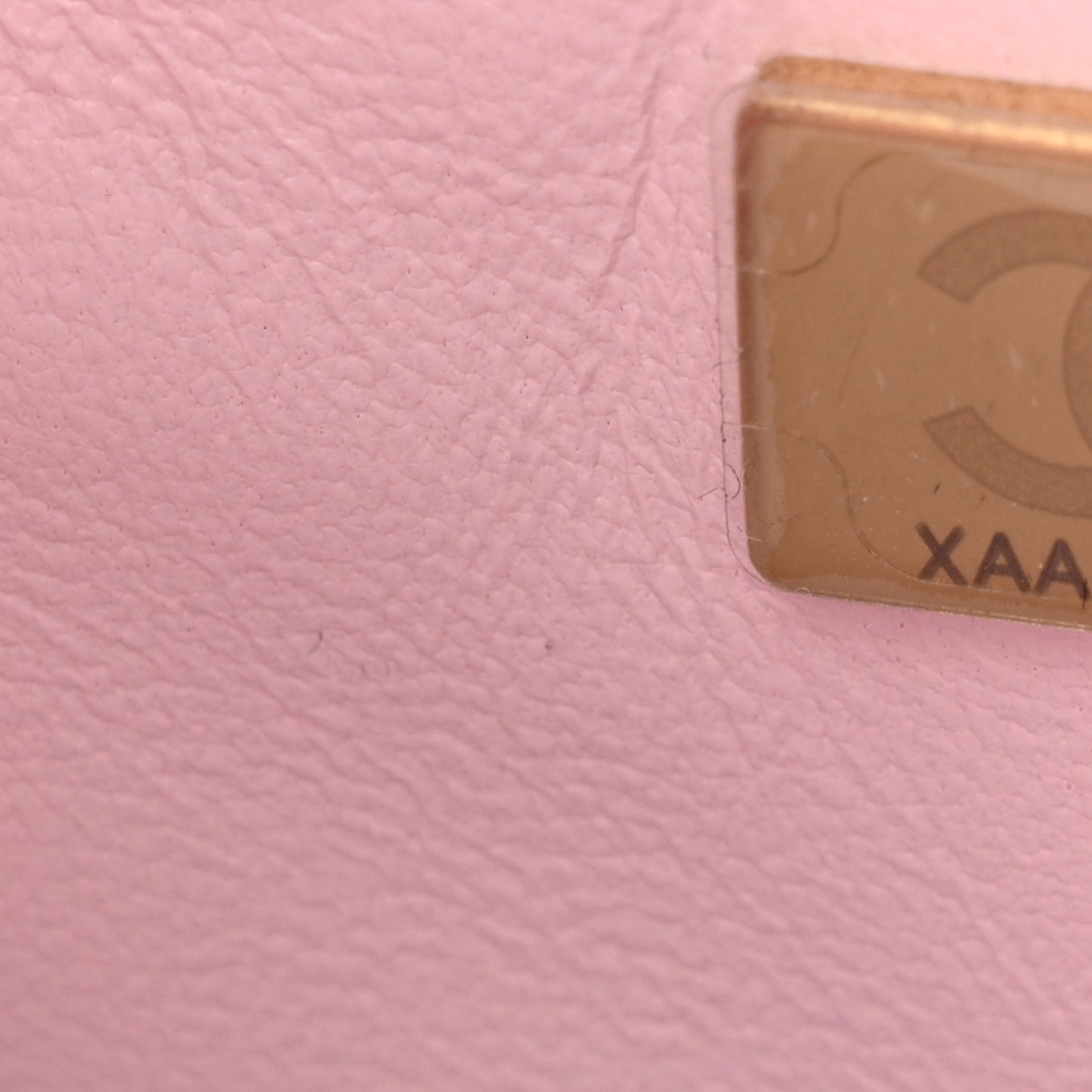 Caviar Quilted Small Coco Handle Flap Light Pink