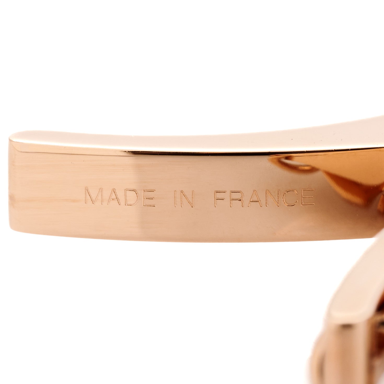 Hermes Permabrass Filou Glove Clip Rose Gold 5 of 7
